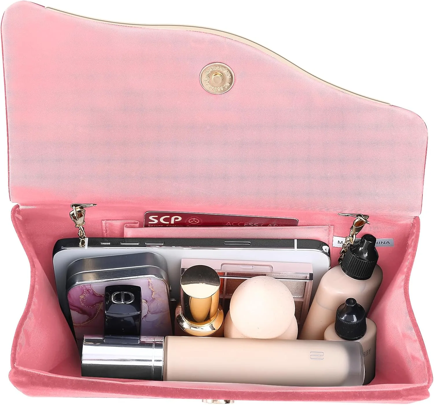 Clutch Purses for Women Evening Bag Faux Suede Formal Party Wedding Cocktail Prom