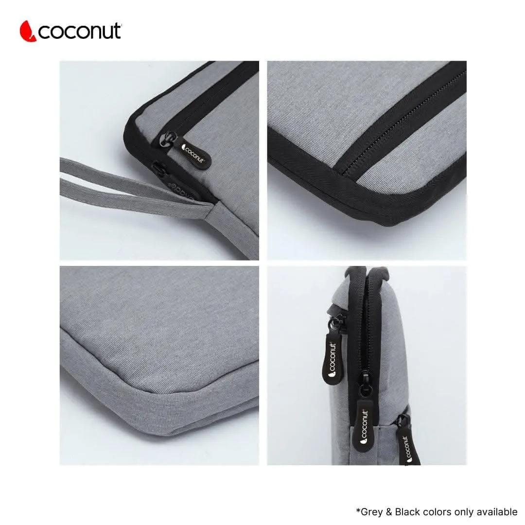 Coconut Troy Laptop Sleeve(Grey) | 14inch