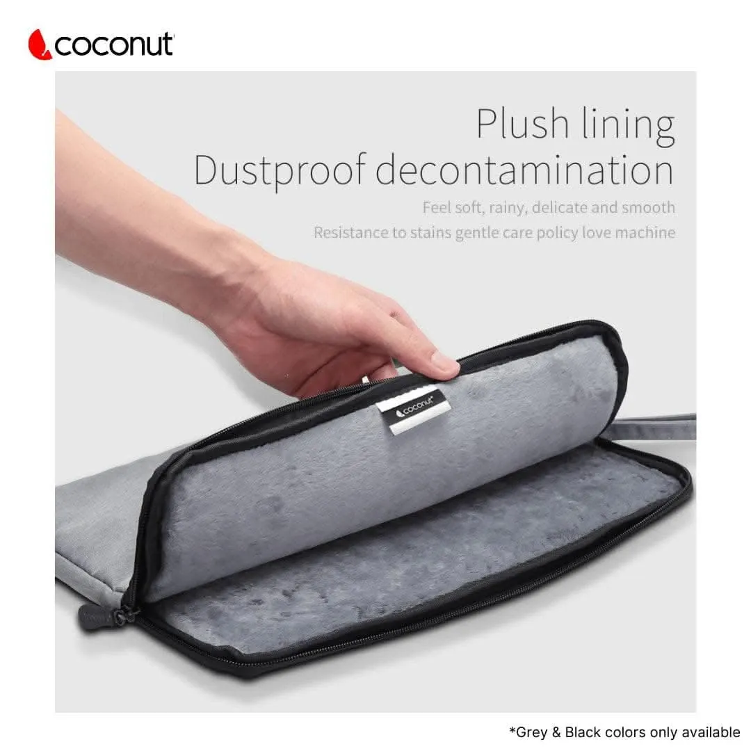 Coconut Troy Laptop Sleeve(Grey) | 14inch