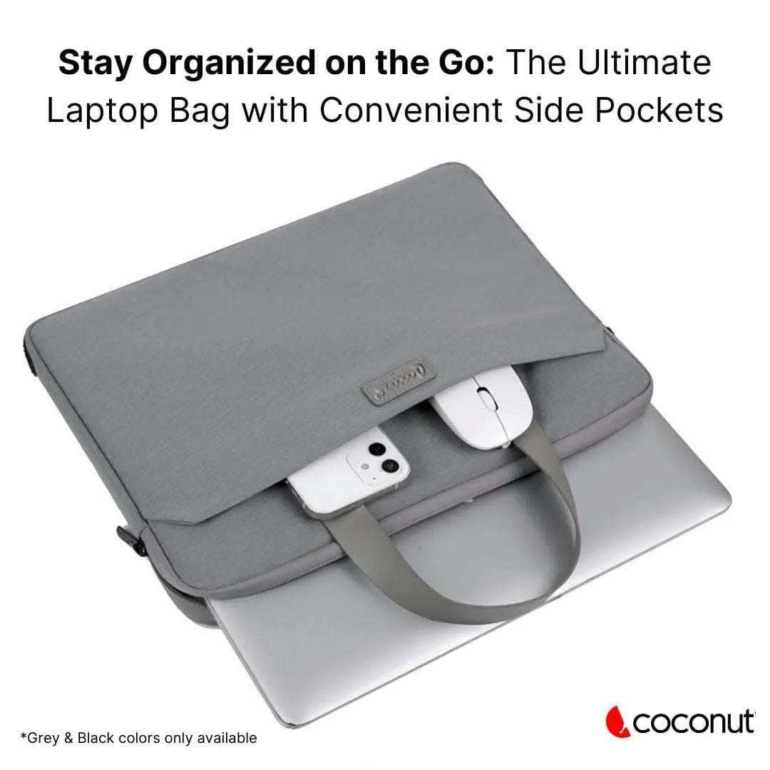 Coconut Vista Laptop Bag | Grey | 14inch