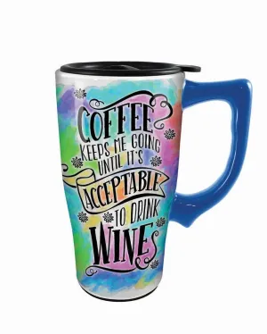 Coffee And Wine Travel Mug