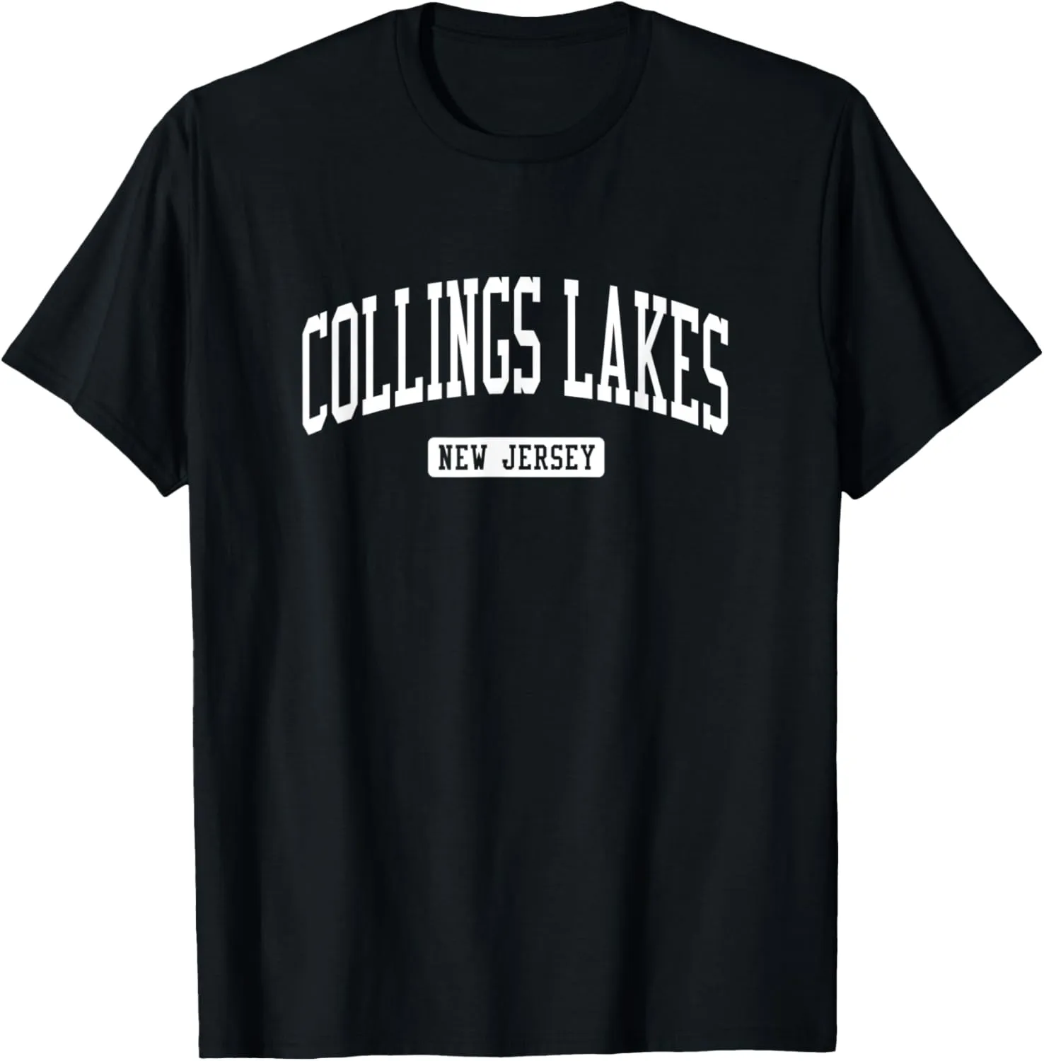 Collings Lakes New Jersey NJ Vintage Athletic Sports Design T-Shirt