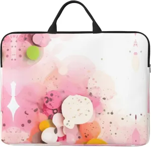 Color fragment paper 14in Laptop Case Sleeve Bag - Carrying Business Travels, Office â€“ Features Shoulder Messenger, Briefcase