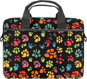 Cool Cats with Blue and Green Eyes Laptop Bag Case Computer Sleeve Shoulder Messenger Bag for Work School