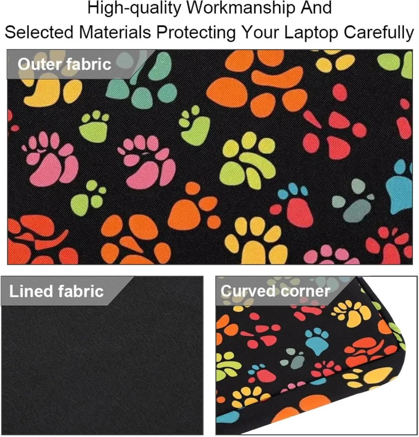 Cool Cats with Blue and Green Eyes Laptop Bag Case Computer Sleeve Shoulder Messenger Bag for Work School