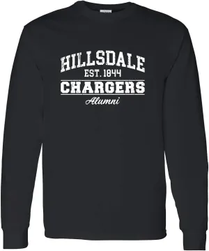 CreateMyTee Hillsdale College Alumni Unisex Long Sleeve T-Shirt - Hillsdale Chargers Apparel