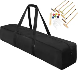 Croquet Bag for Adults - Gym Duffel Bag with Shoe Compartment | Waterproof Sports, Travel Duffle for Men and Women, Large Capacity Workout, Lightweight Gym Tote, Fitness Duffle for Sports