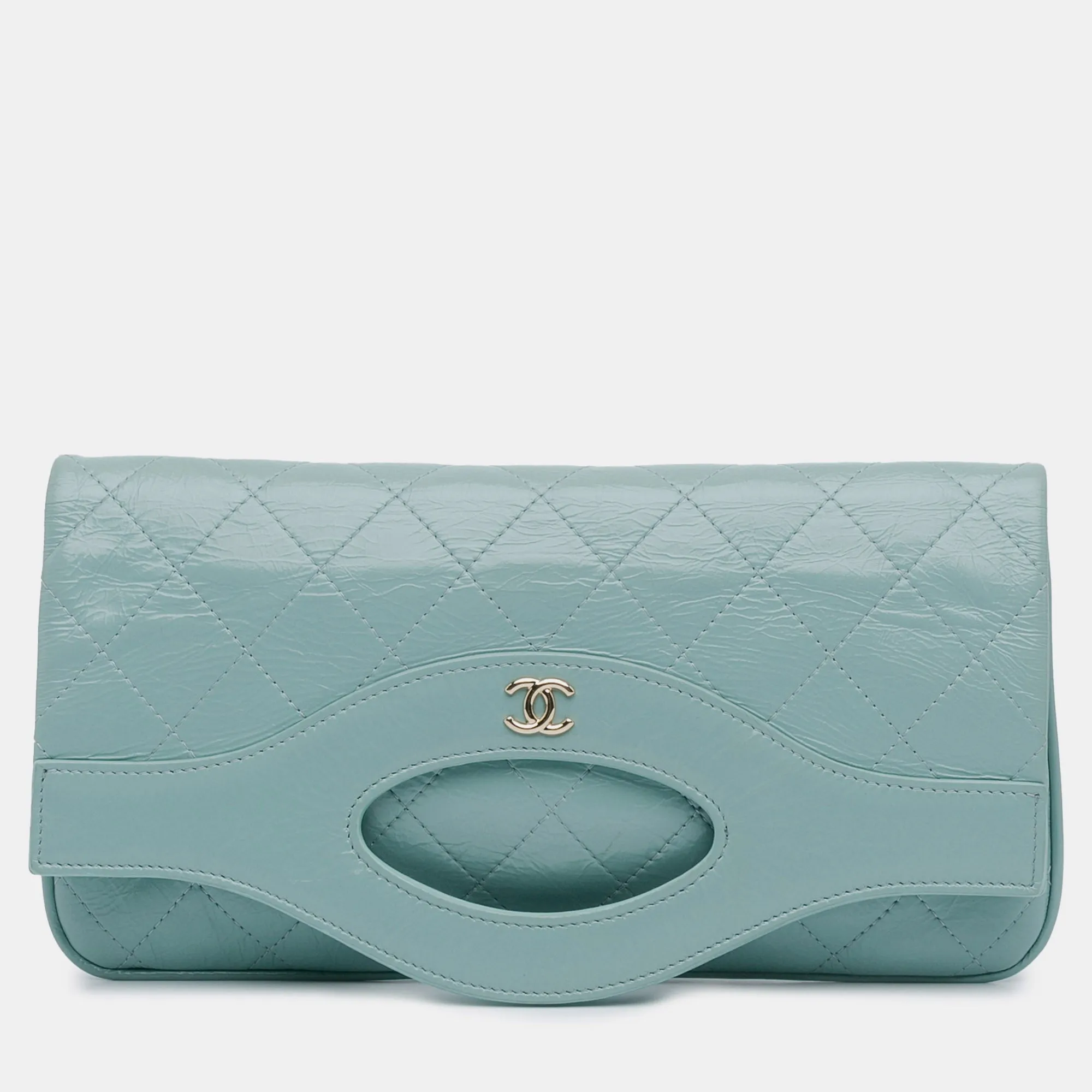 Crumpled Calfskin 31 Clutch
