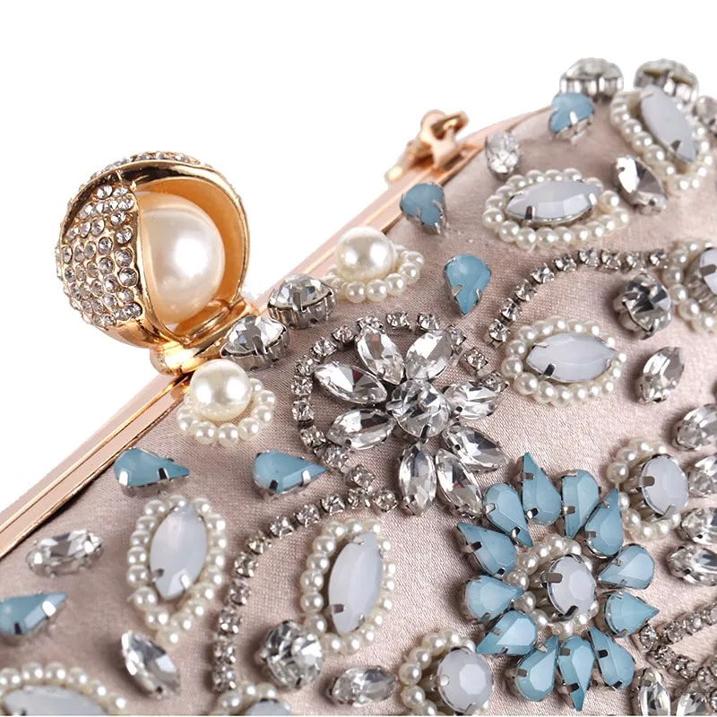 Crystal Beaded Evening Handbag
