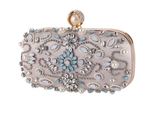 Crystal Beaded Evening Handbag