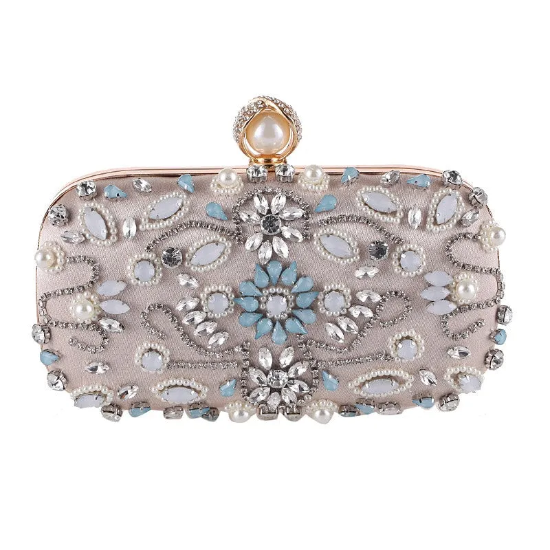 Crystal Beaded Evening Handbag