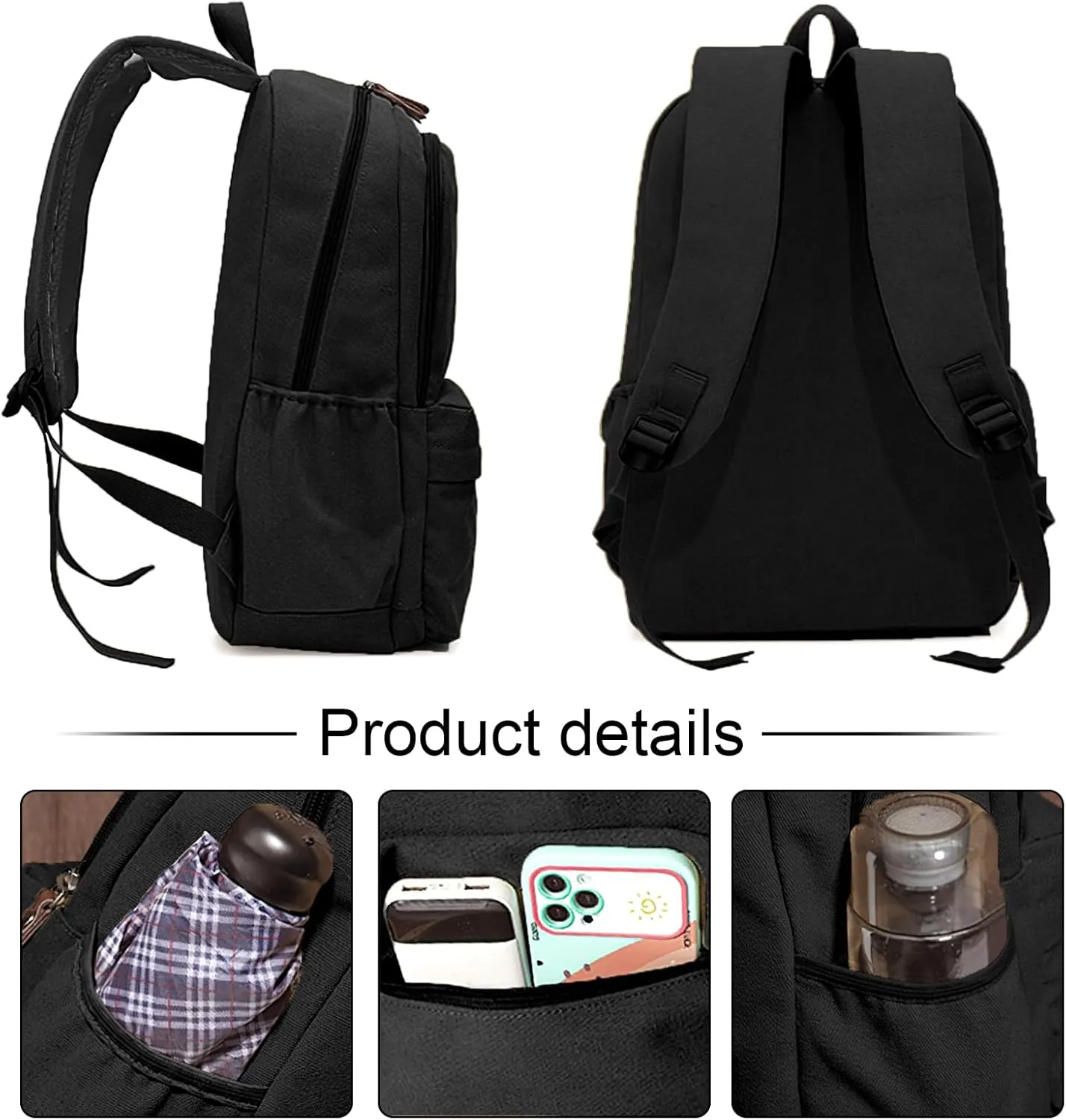 Custom School Backpack for Girls boys, Personalized Embroidered Zodiac Signs Pattern with Name, Customized Waterproof Casual Backpacks, Suitable for Kids Student Bookbag