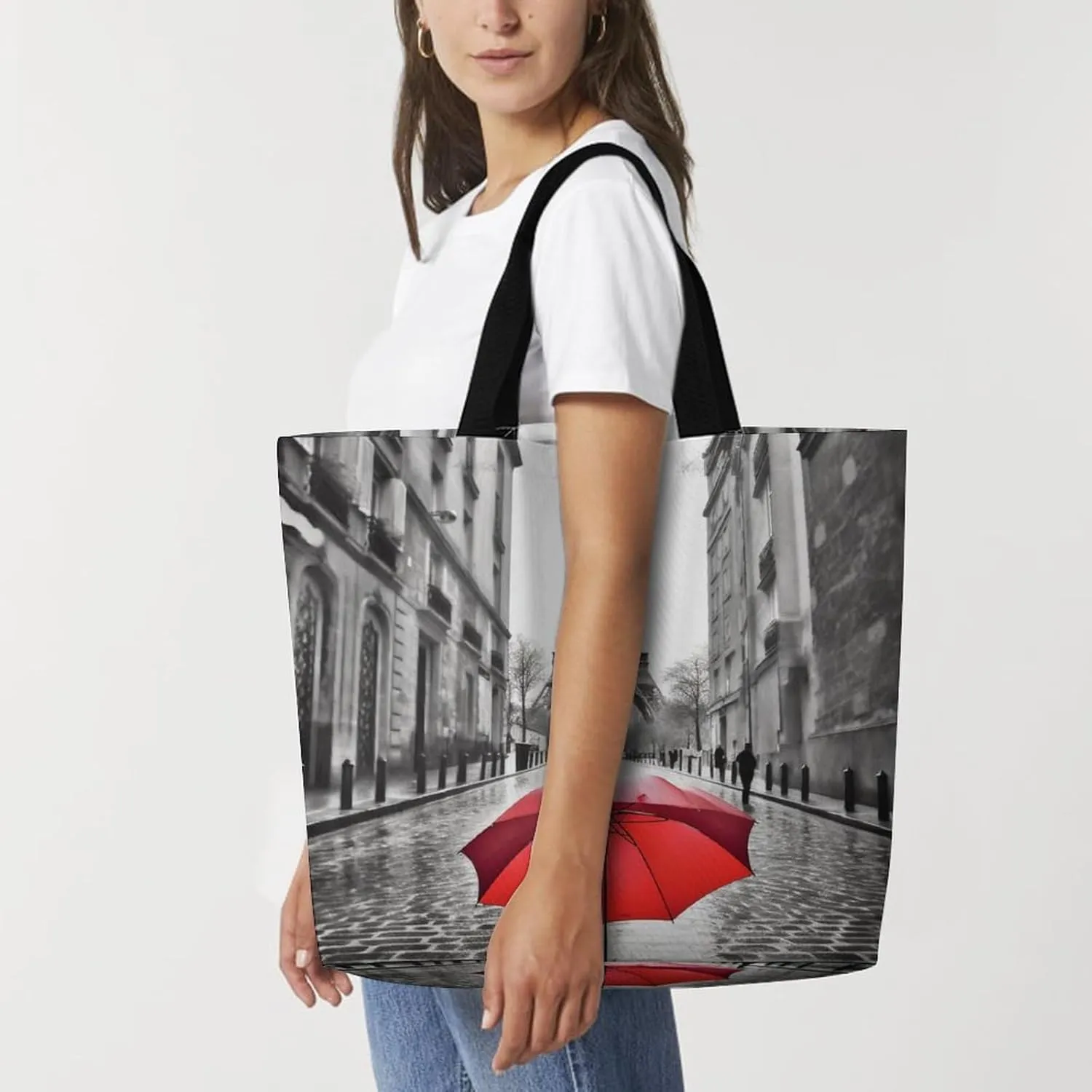 Dachshund Dog Tote Bag for Women Reusable Grocery Shoulder Bags Shopping Bag for Travel, Groceries