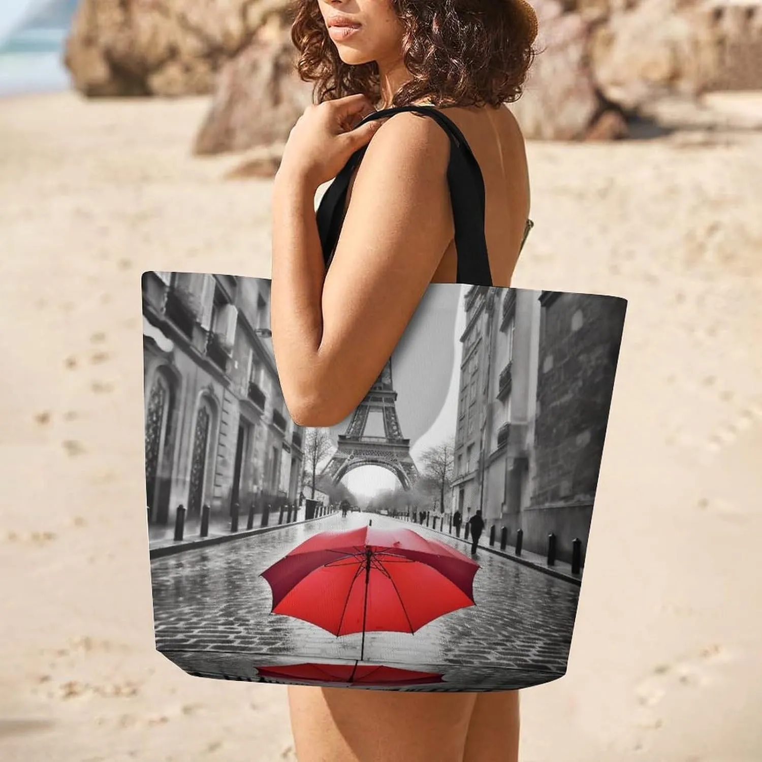 Dachshund Dog Tote Bag for Women Reusable Grocery Shoulder Bags Shopping Bag for Travel, Groceries