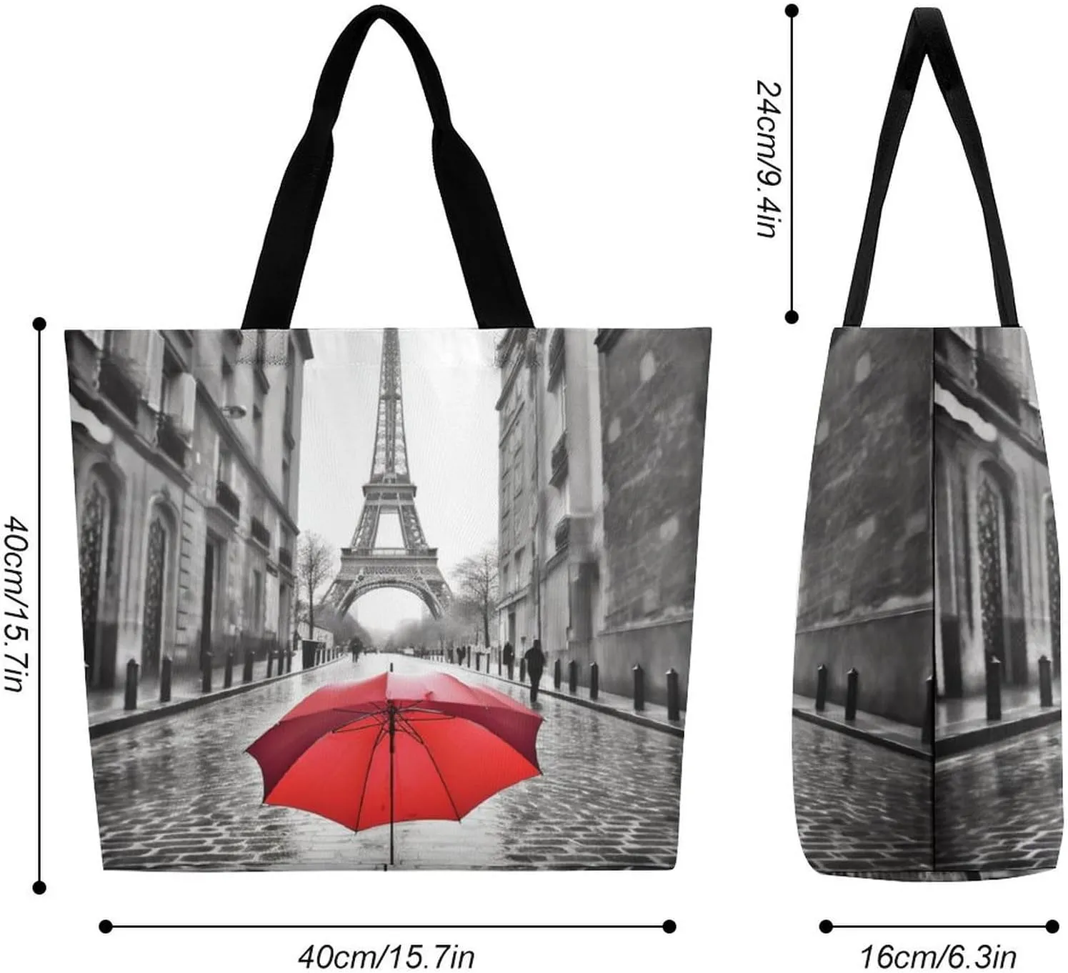Dachshund Dog Tote Bag for Women Reusable Grocery Shoulder Bags Shopping Bag for Travel, Groceries