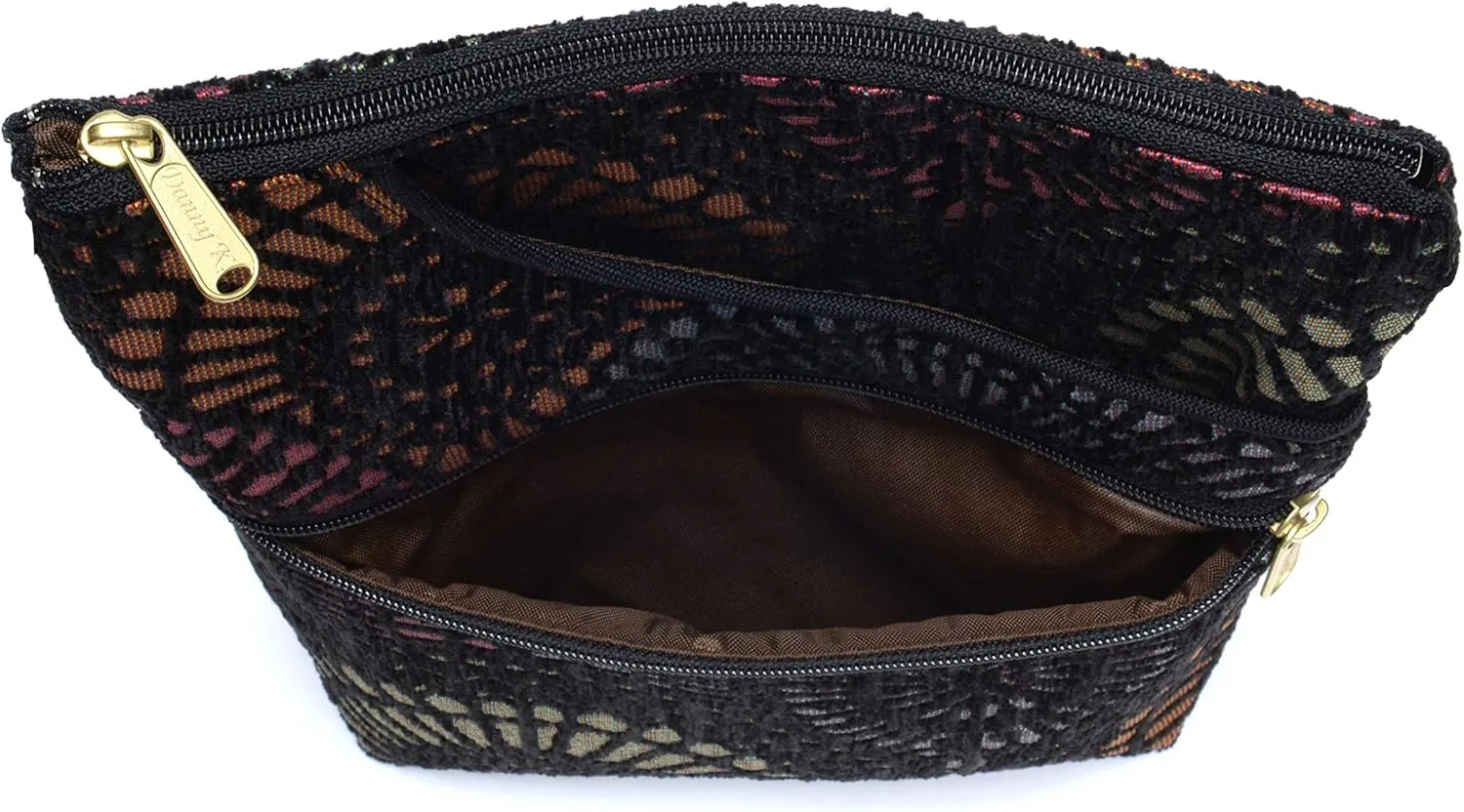 Danny K. Women's Tapestry Bella Purse Crossbody Handbag, Adjustable Cord, Handmade in USA