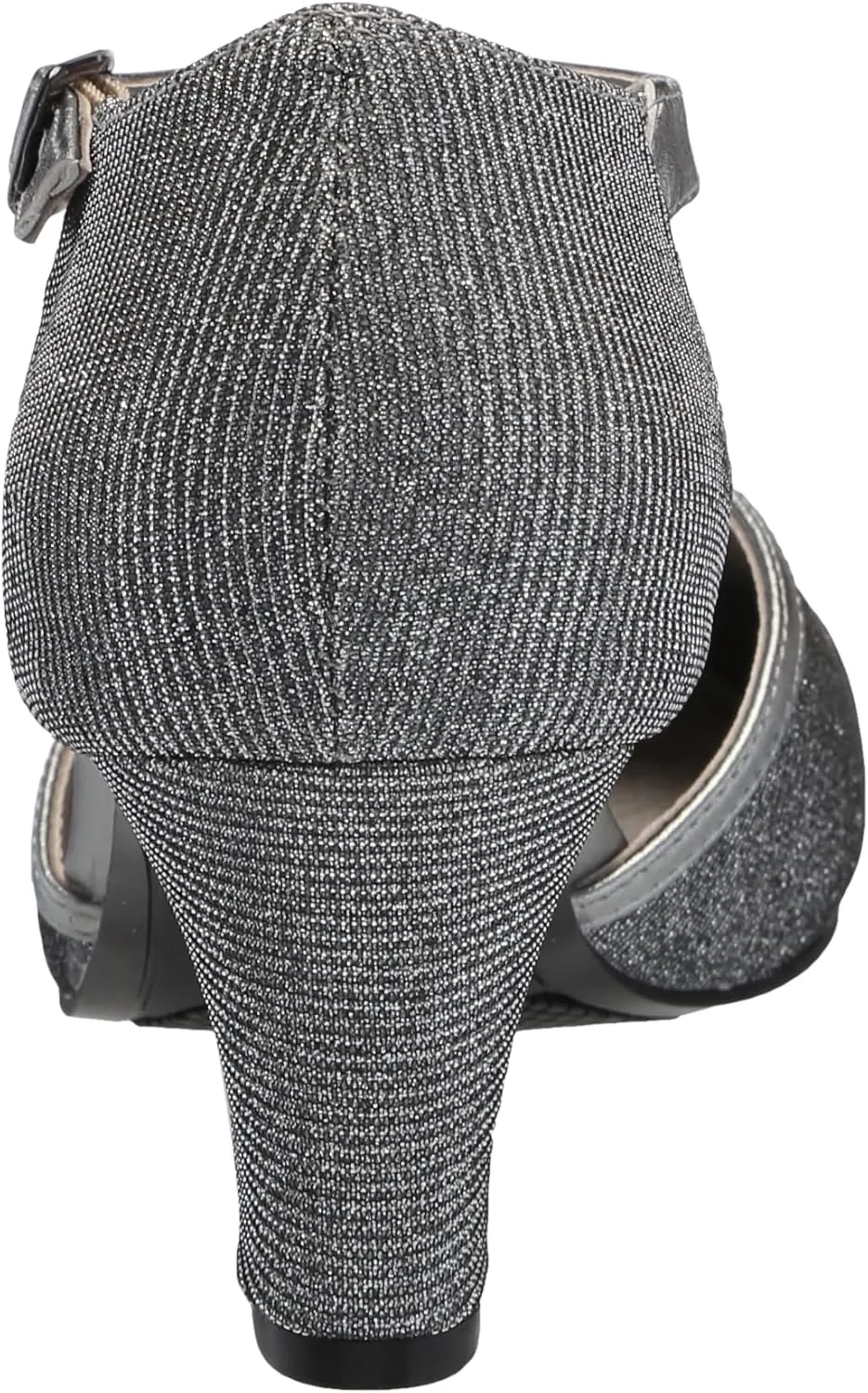 David Tate Womens Fantastic Glitter Leather Ankle Strap
