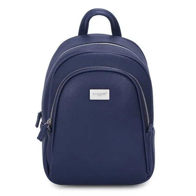 DAVIDJONES  backpack faux leather female shoulder bags