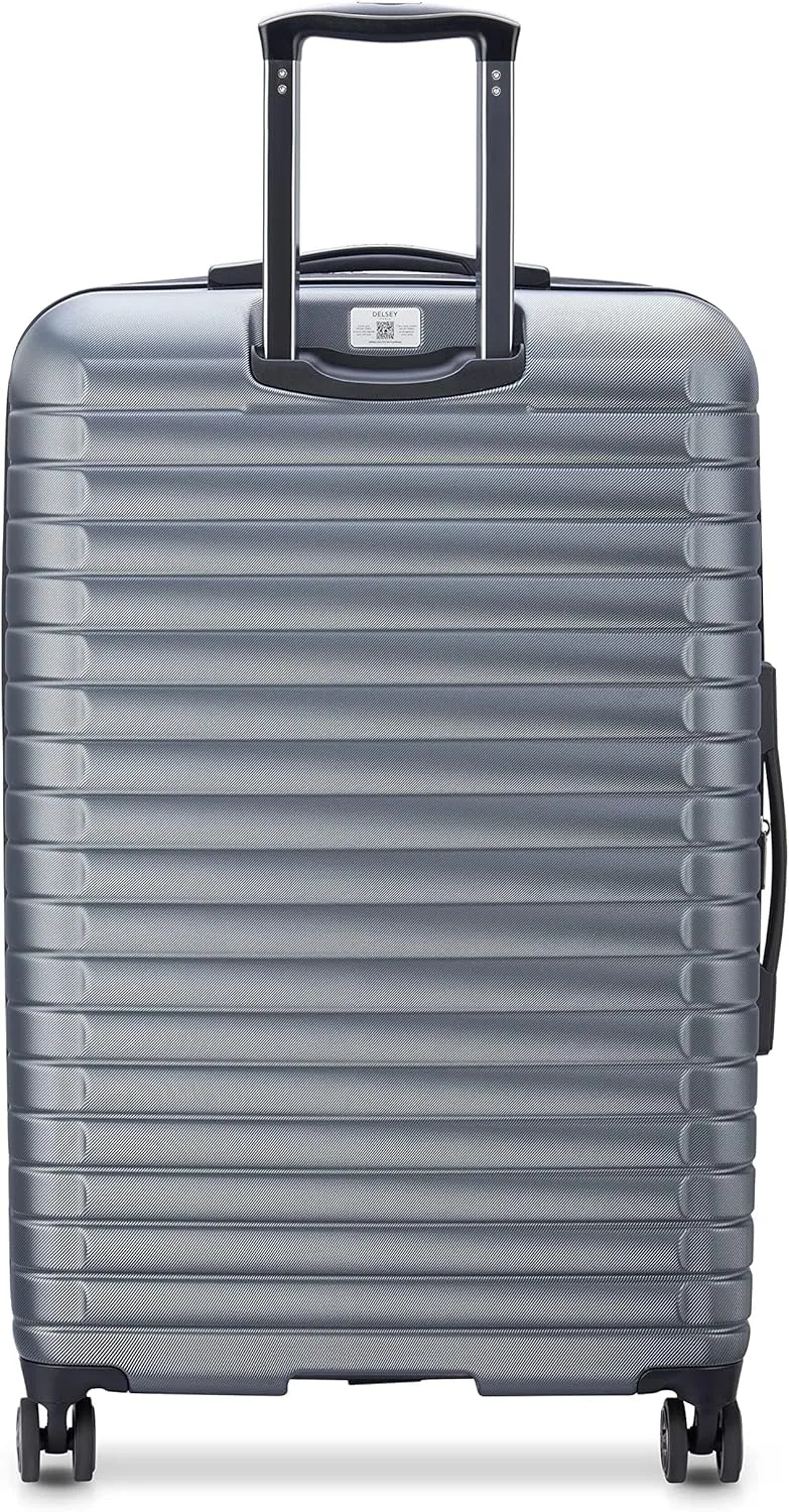 DELSEY PARIS Cruise 3.0 Hardside Expandable Luggage with Spinner Wheels, Graphite, 3 Piece Set (21/24/28)
