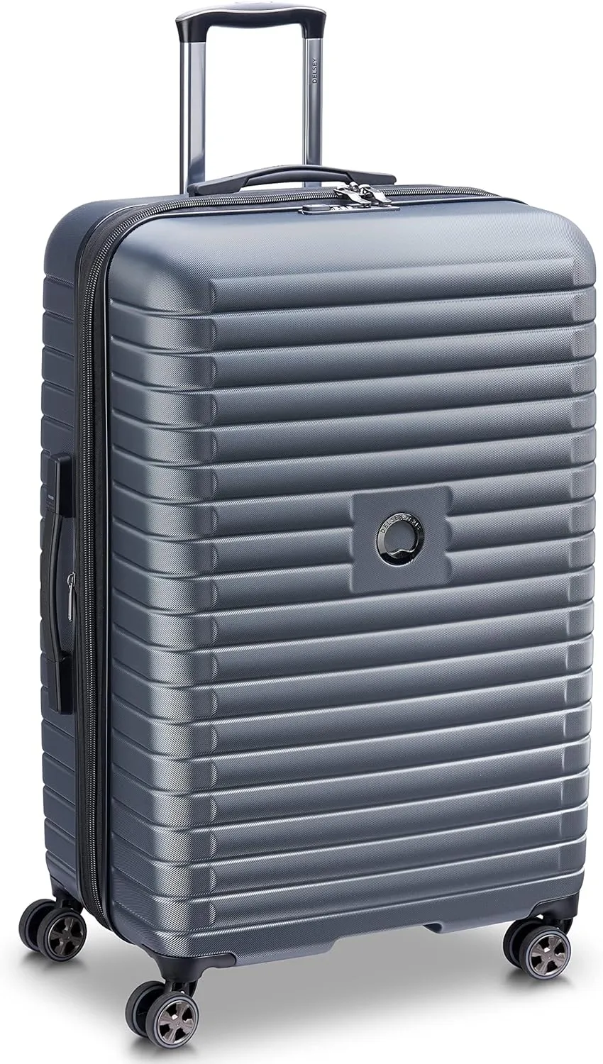 DELSEY PARIS Cruise 3.0 Hardside Expandable Luggage with Spinner Wheels, Graphite, 3 Piece Set (21/24/28)
