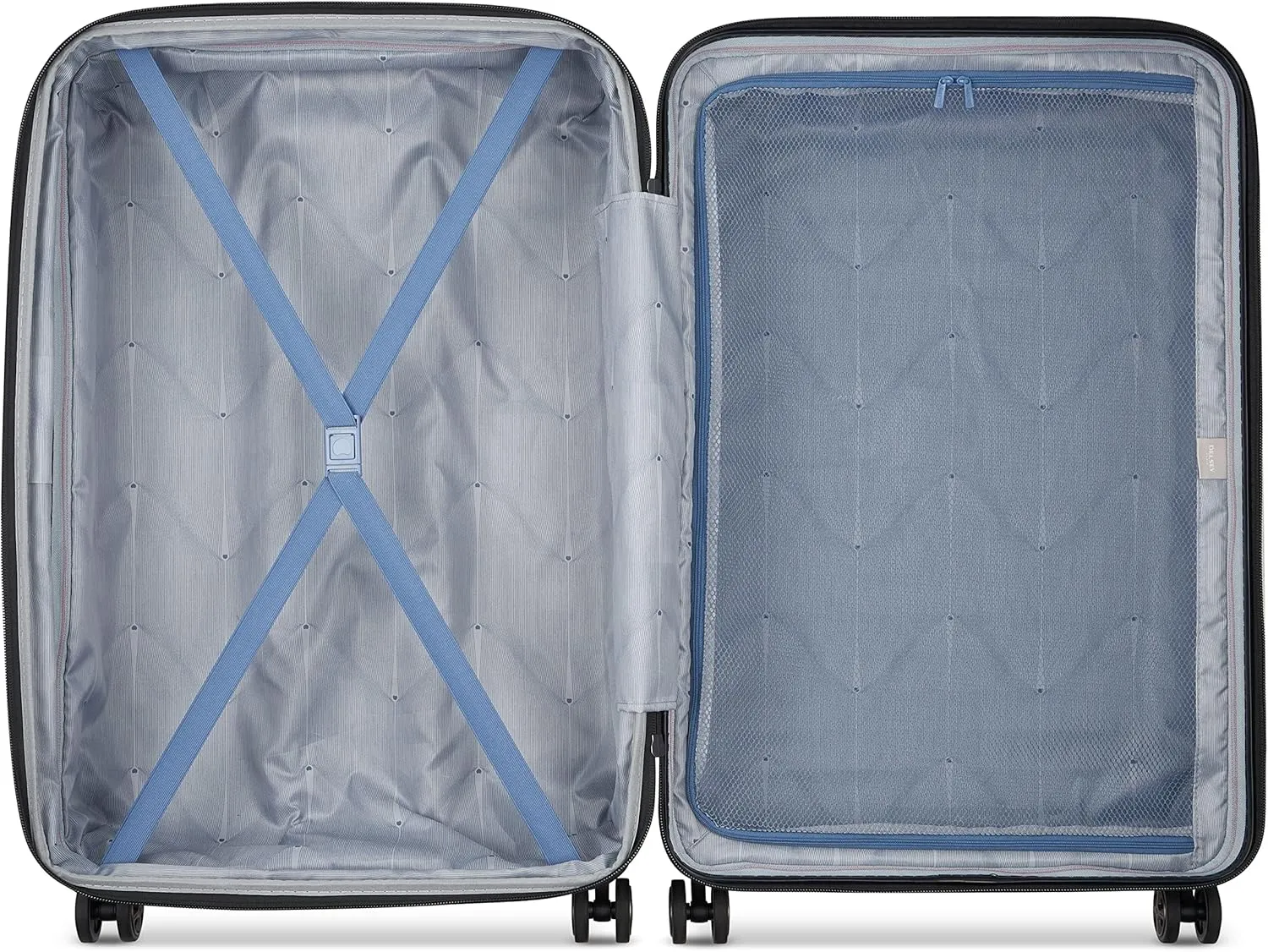 DELSEY PARIS Cruise 3.0 Hardside Expandable Luggage with Spinner Wheels, Graphite, 3 Piece Set (21/24/28)