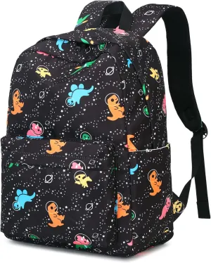 Dinosaur Backpack for Girls Women Teens, School Backpack College Bookbags Ladies Laptop Backpacks
