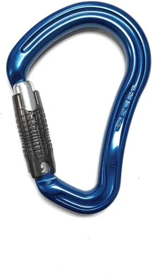 DMM Big Boa 30kN Locking Carabiner ( Locksafe ) Blue A907BL