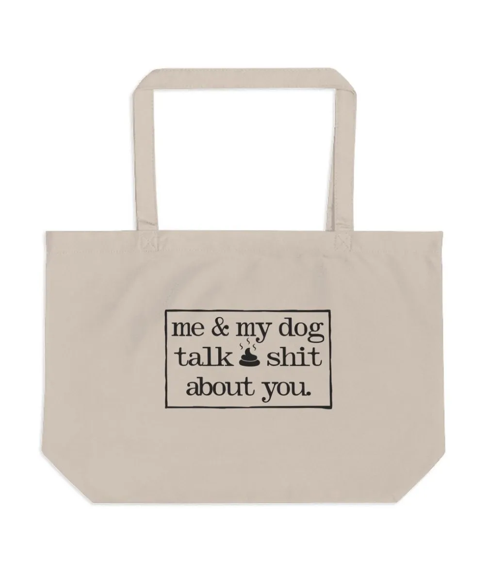 Dog Gossip Squad Tote Bags