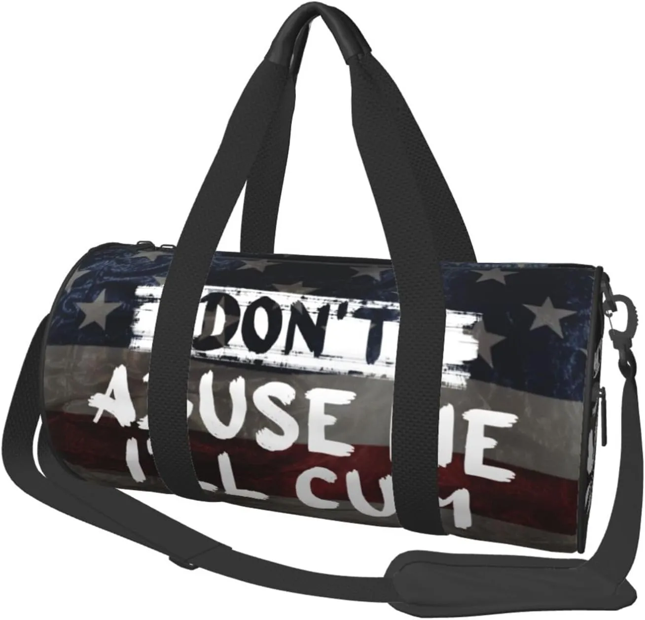 Don'T Abuse Me I'Ll Cum Duffel Bag Gym Bag Travel Sports Tote Large Foldable Beach Swim Yoga4