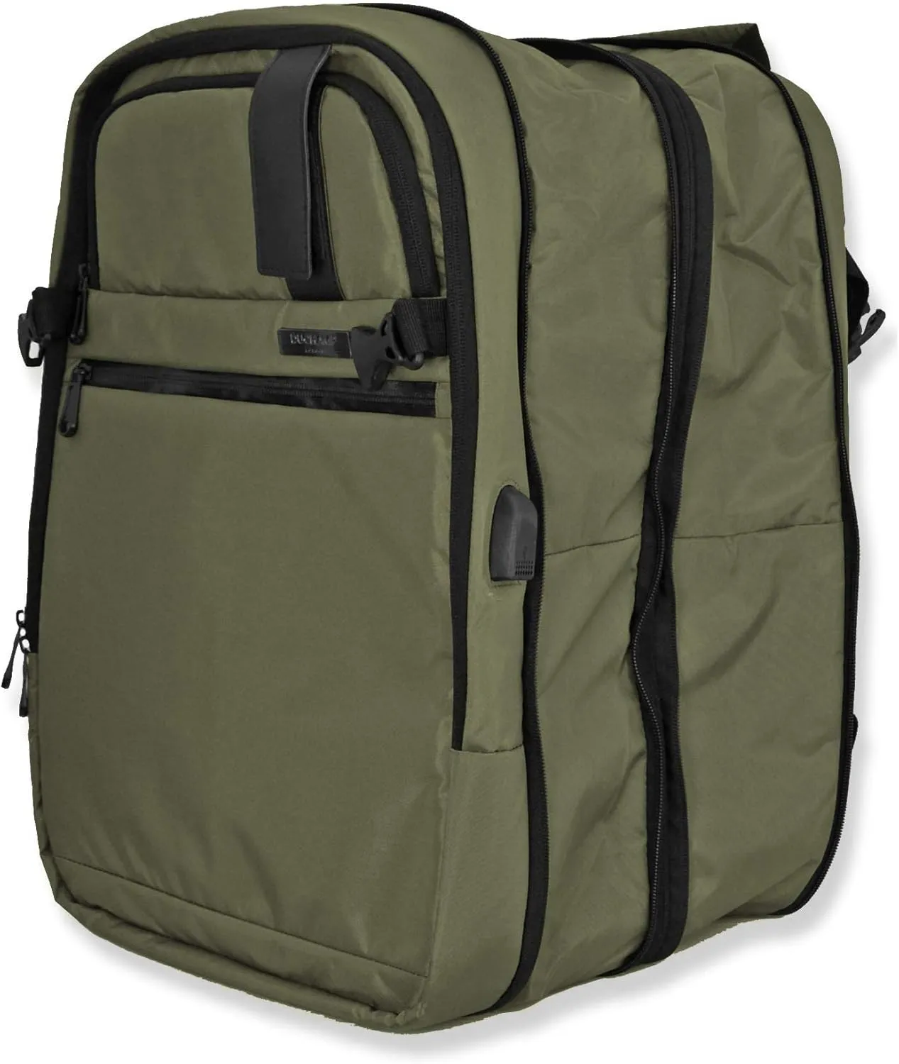 Duchamp Getaway Expandable Carry-On Backpack Suitcase