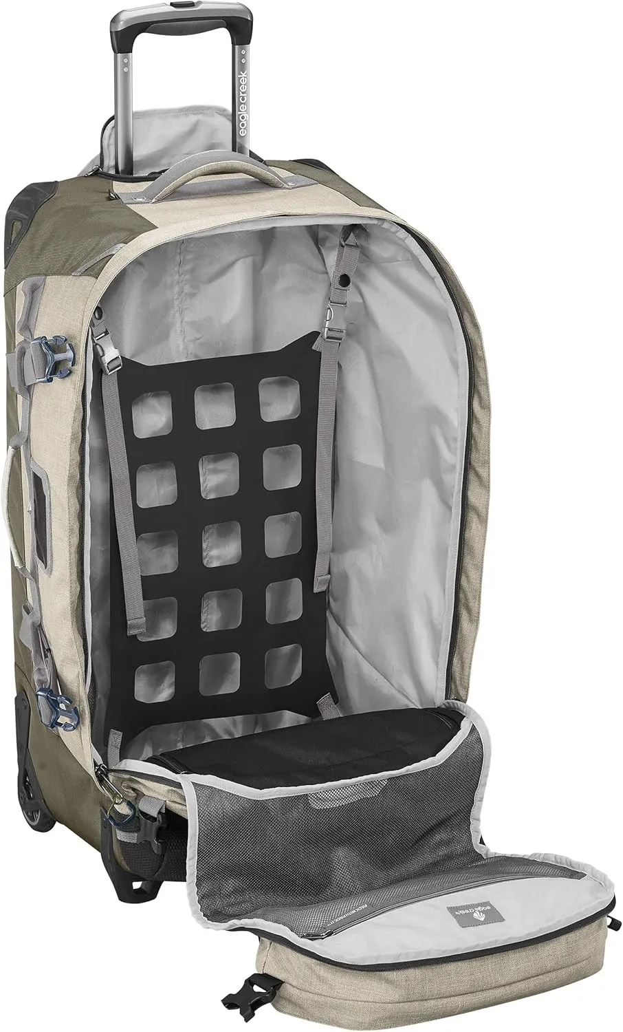 eagle creek ORV 30" 2-Wheel Trunk - Rugged Large Suitcase with Wheels and Handle, Multi-Point Grab Handles, Internal Organization & Wet/Dry Compartment, Natural Stone