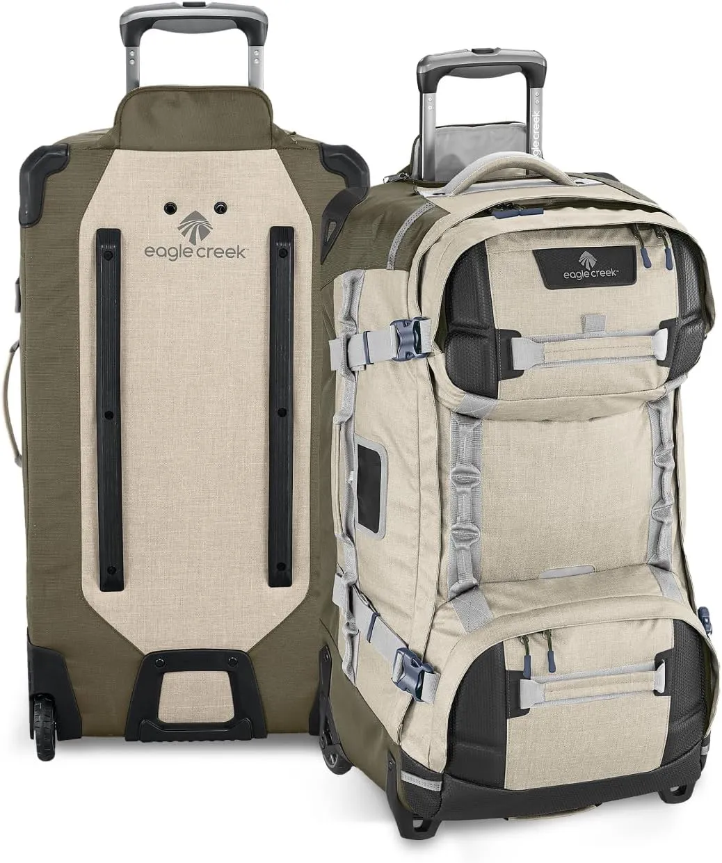 eagle creek ORV 30" 2-Wheel Trunk - Rugged Large Suitcase with Wheels and Handle, Multi-Point Grab Handles, Internal Organization & Wet/Dry Compartment, Natural Stone