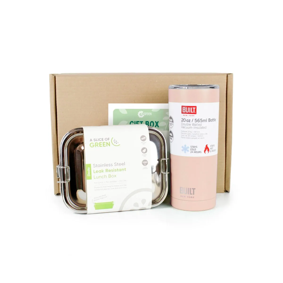 Eco-Friendly - Box Pink Lunch Holiday special Gift Excellent Loving