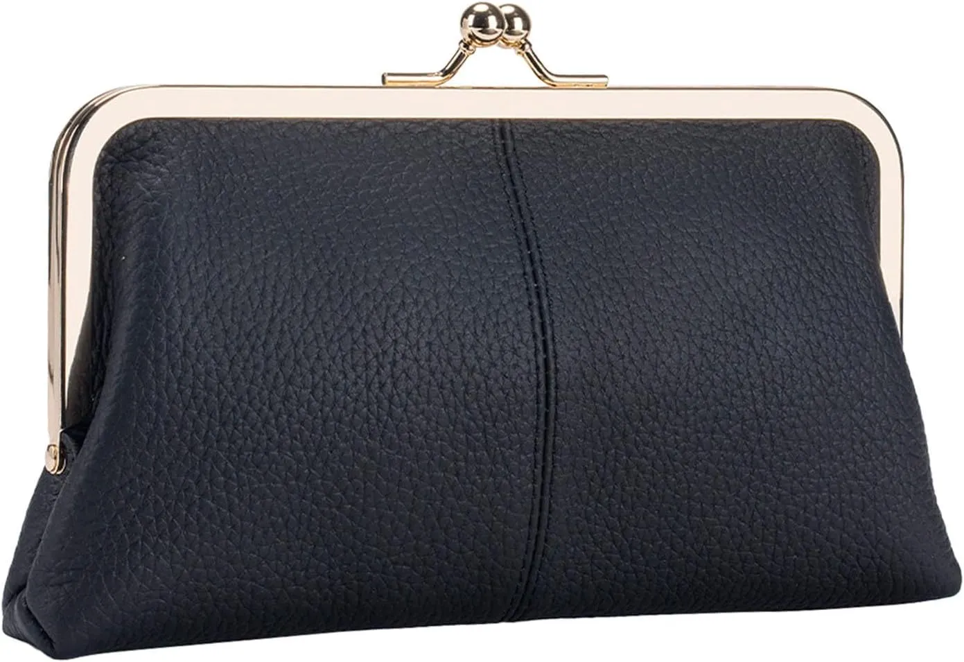 Evening Bag Female Wallet PU Leatner Kiss Lock Clutch Purse for Women for Party