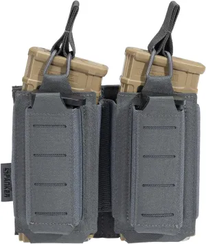 EXCELLENT ELITE SPANKER Tactical Open-Top Single/Double/Triple Molle Mag Pouch for Pistol Mag Pouch Tactical Bag Accessories Holder