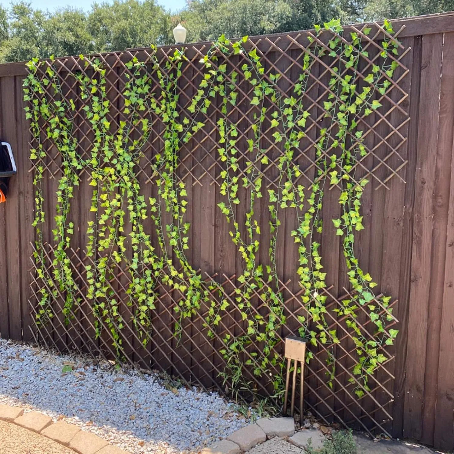 Expandable Garden Trellis Plant Support Willow Lattice Fence Panel for Climbing Plants Vine Ivy Rose Cucumbers Clematis 36X92 Inch