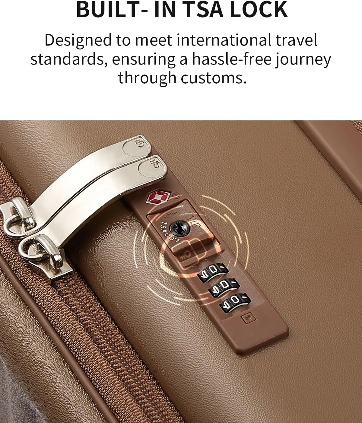 Expandable Top Opening Carry On Luggage Airline Approved, 20 Inch Lightweight Hardside Carry On Suitcase with Spinner Wheels, Travel Luggage for Women Men, Chocolate Brown