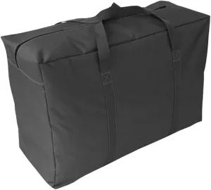 Extra Large Over-sized Handy Storage Bag Waterproof Heavy Duty Oxford Travel Luggage Caddy Organizer Quilt Blanket Duvet Reusable Laundry Bag Weekender Duffel Space Saver Storage Bag with Web Handles