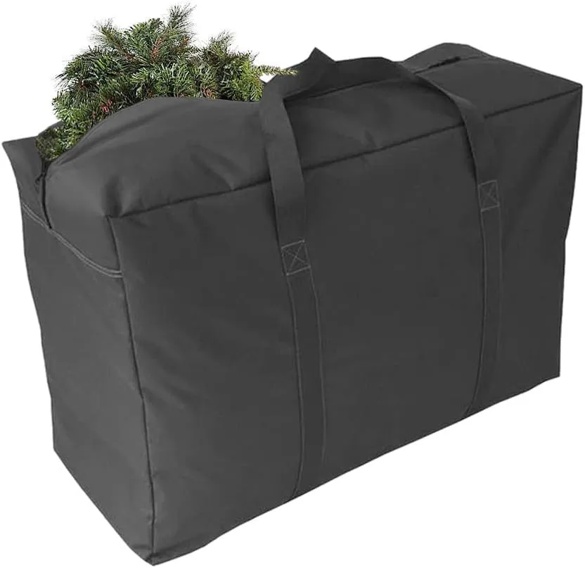 Extra Large Over-sized Handy Storage Bag Waterproof Heavy Duty Oxford Travel Luggage Caddy Organizer Quilt Blanket Duvet Reusable Laundry Bag Weekender Duffel Space Saver Storage Bag with Web Handles