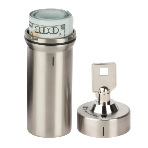 Ezy Dose® Stainless Steel Locking Container