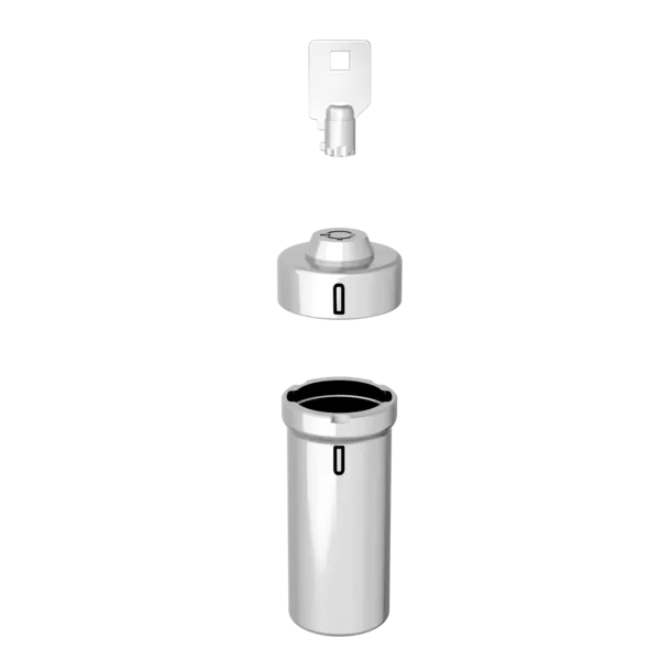 Ezy Dose® Stainless Steel Locking Container