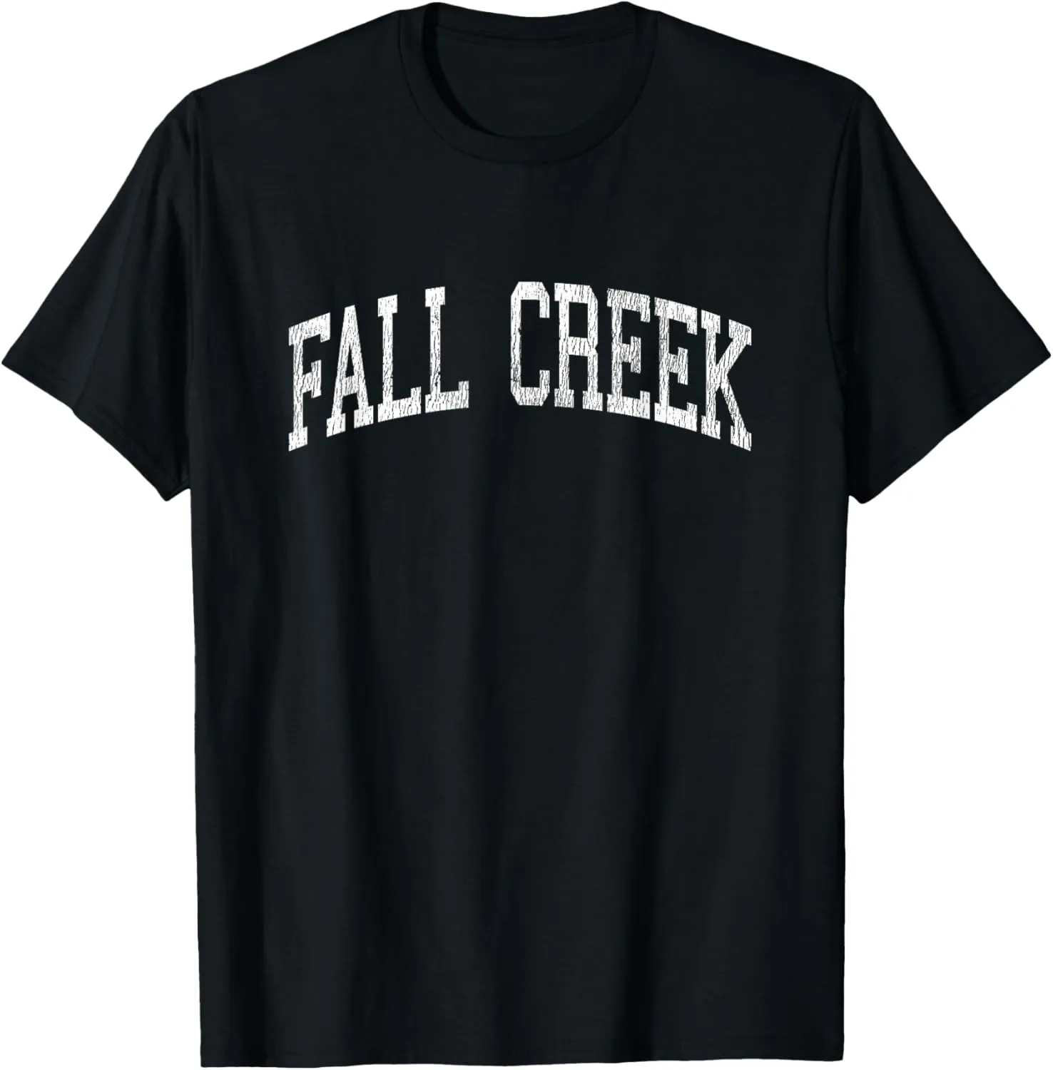 Fall Creek Wisconsin WI Vintage Athletic Sports Design T-Shirt