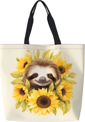 Famame Canvas Tote Bag Large Women Casual Shoulder Bag Handbag Reusable Multipurpose Shopping Grocery Bag For Outdoors…