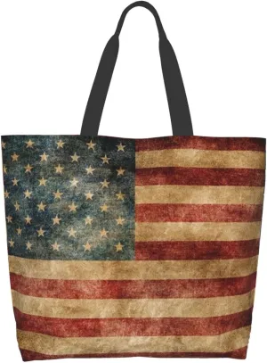 Famame Canvas Tote Bag Large Women Casual Shoulder Bag Handbag Reusable Multipurpose Shopping Grocery Bag For Outdoors…