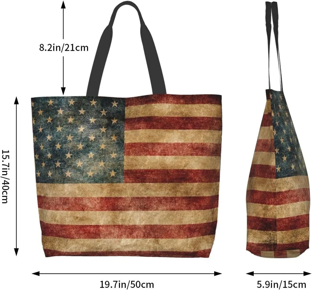 Famame Canvas Tote Bag Large Women Casual Shoulder Bag Handbag Reusable Multipurpose Shopping Grocery Bag For Outdoors…