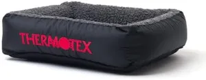 Far Infrared Heated Pet Bed - Heated Cat & Dog Bed for Pain Relief & Arthritis - Therapeutic Heat Pad for Elderly Pet Support & Relaxation - Machine Washable