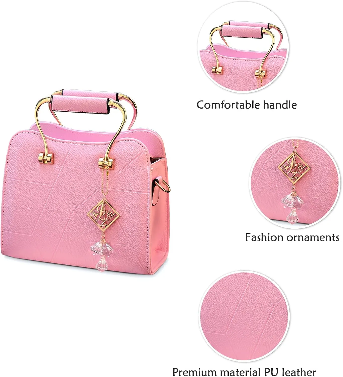 Fashion Womens Shoulder Bag Ladies Handbag Small Ornaments Lightweight