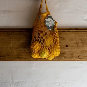 Filt French String Bag Petit Jaune Gold