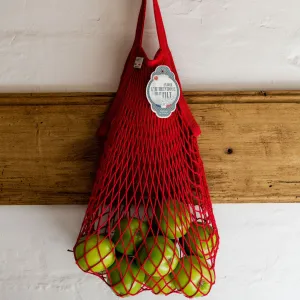 Filt French String Bag Short Handle Rouge