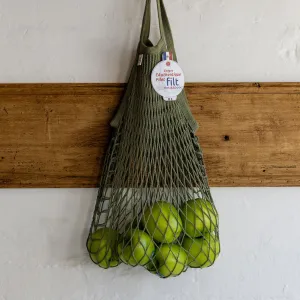 Filt French String Bag Short Handle Sage